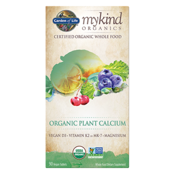 Garden of life, mykind, organics, Calcium, Rebekah's Health and Nutrition