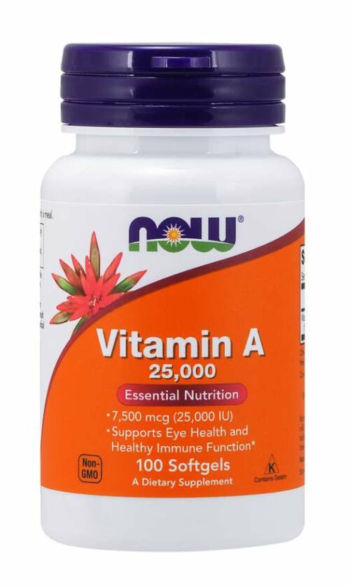 NOW, Vitamin A, Essential Nutrition, Rebekah's Health and Nutrition