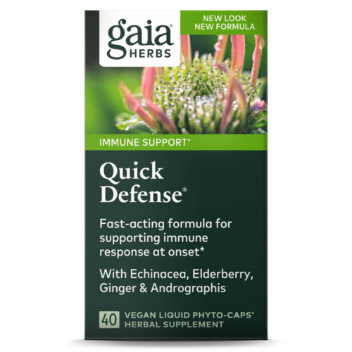 Gaia Herbs, Quick Defense, Immune support Rebekahs Health and Nutrition