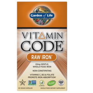 Garden of Life, Vitamin Code, Raw Iron, Multivitamin, Rebekah's health & Nutrition