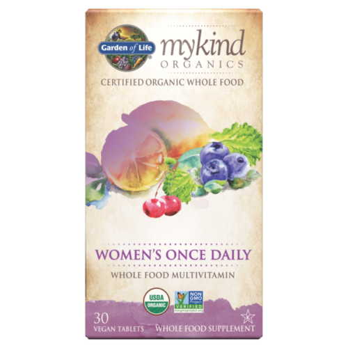 Garden of life, mykind, organics, Womens Once Daily, Rebekah's Health and Nutrition